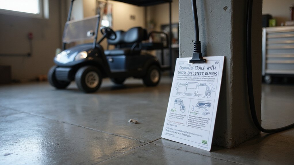 charge golf cart batteries