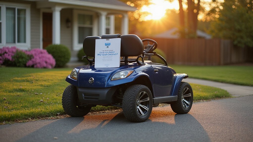 golf cart driving regulations