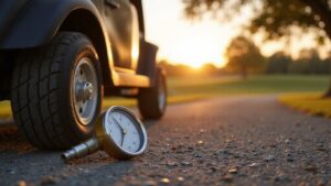 Read more about the article How Much Air in Golf Cart Tires? Correct PSI Guide