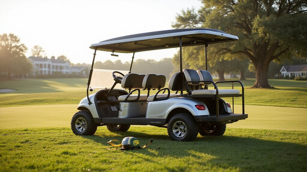 golf cart width specifications