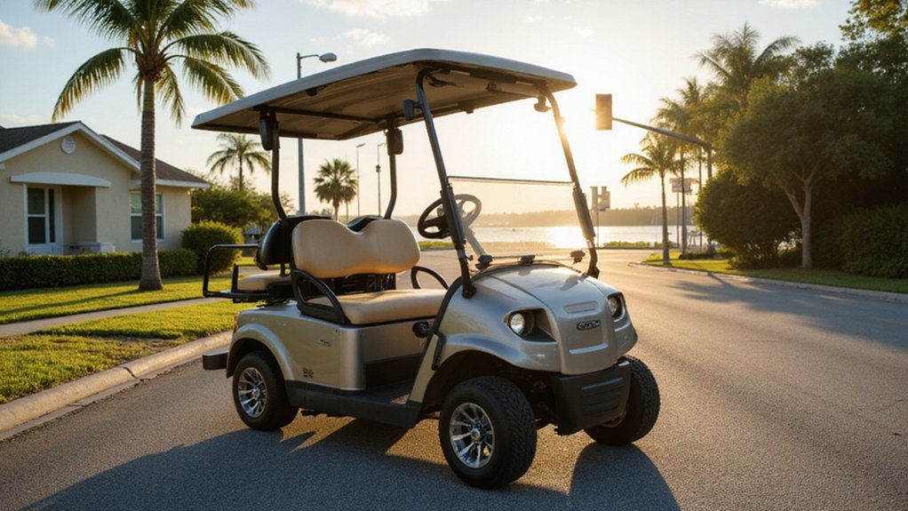 golf carts road legality