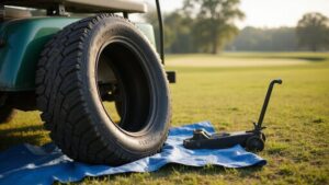 Read more about the article How to Change a Golf Cart Tire: DIY Step-by-Step Guide